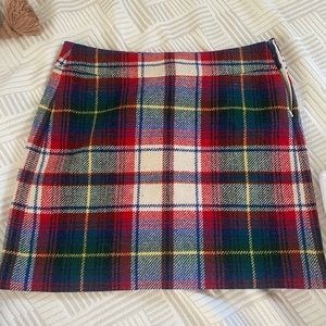 J Crew Plaid Skirt
